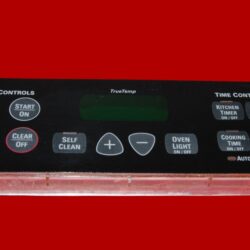 GE Oven Control Board - WB27T10467 | 191D3776P002 (overlay fair - Black)