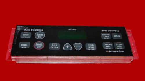 GE Oven Control Board - WB27T10467 | 191D3776P002 (overlay fair - Black)