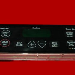 GE Oven Control Board - WB27T10467 | 191D3776P002 (overlay fair - Black)