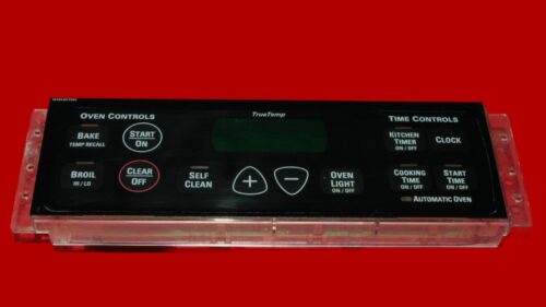 GE Oven Control Board - WB27T10467 | 191D3776P002 (overlay fair - Black)