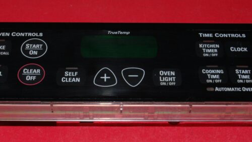 GE Oven Control Board - WB27T10467 | 191D3776P002 (overlay fair - Black)