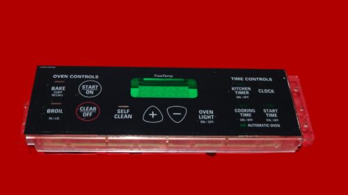 GE Oven Control Board 191D3776P002 | WB27T10467 | OEM Used Tested (overlay fair - Black)