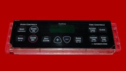 Part # WB27T10467 | 191D3776P002 | GE Oven Control Board (overlay fair - Black)