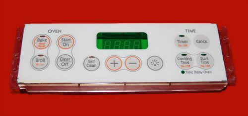 Part # WB27K10097, 183D8193P002 - GE Oven Electronic Control Board (used, overlay fair)