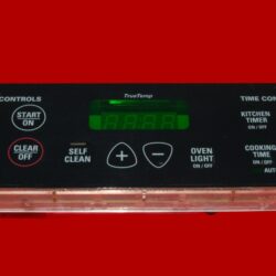Part # WB27T10467 | 191D3776P002 | GE Oven Control Board (overlay fair - Black)