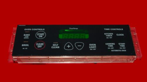 Part # WB27T10467 | 191D3776P002 | GE Oven Control Board (overlay fair - Black)