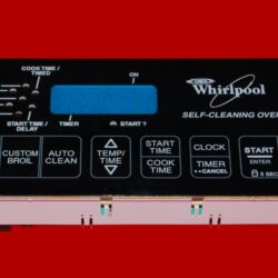 Part # WP6610456 | 6610313 | 8522477 | Whirlpool Oven Control Board (overlay fair - Black)