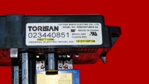 Part # WB27T10380 | 191D3159P128 | GE Oven Control Board (overlay good - Bisque)