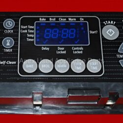 Part # W10840298 | W10108100 | Whirlpool Oven Control Board (overlay excellent - Black)