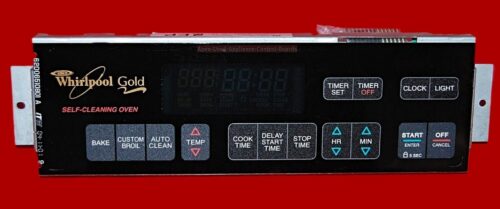 Part # WP6610169 | 6610169 | 8054008 | Whirlpool Oven Control Board (overlay good - Black)