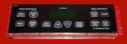 Part # WB27T10467 | 191D3776P002 | GE Oven Control Board (overlay fair - Black)