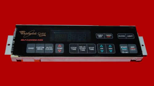 Part # WP6610169 | 6610169 | 8054008 | Whirlpool Oven Control Board (overlay fair - Black)