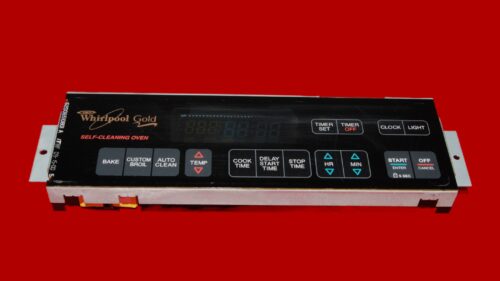 Whirlpool Oven Control Board 6610169 | 8054008 OEM Used Tested (overlay fair - Black)