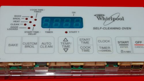 Part # WP6610457 | 6610312 | 8522491 | Whirlpool Oven Control Board (overlay fair - White)