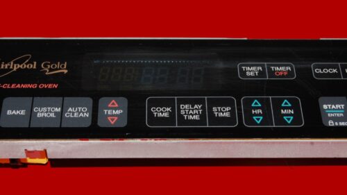 Whirlpool Oven Control Board 6610169 | 8054008 OEM Used Tested (overlay fair - Black)