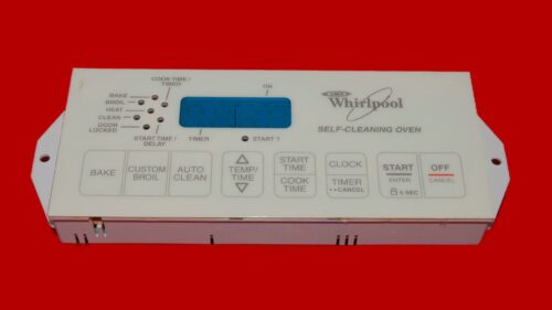 Part # WP6610454 | 6610314 | 8522478 | Whirlpool Oven Control Board (overlay fair - Bisque)
