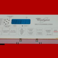 Whirlpool Oven Control Board 6610314 | 8522478 | OEM Used Tested (overlay fair - Bisque)