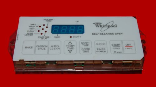 Whirlpool Oven Control Board - 6610312 | 8522491(overlay fair - White)