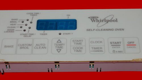 Whirlpool Oven Control Board 6610314 8522478 | OEM Used Tested (overlay fair - Bisque)