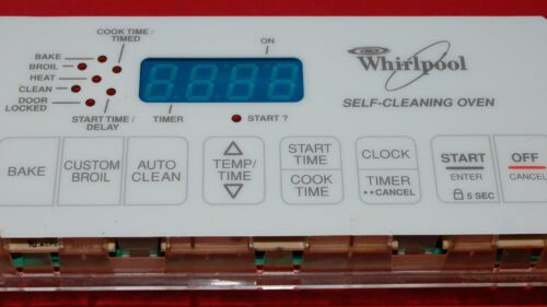 Whirlpool Oven Control Board - 6610312 | 8522491(overlay fair - White)