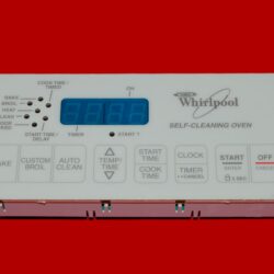 Whirlpool Oven Control Board 6610314 8522478 | OEM Used Tested (overlay fair - Bisque)