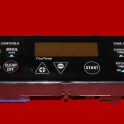 GE Oven Control Board WB27T10380 | 191D3159P128 | OEM Used Tested (overlay good - Black)