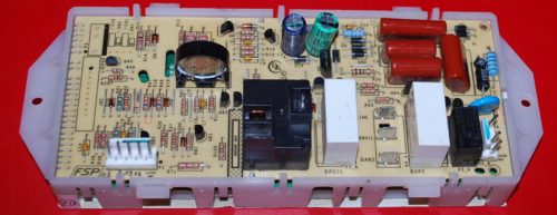Part # 6610452 | 9760299 - Whirlpool Oven Control Board (used, overlay poor - Yellow)