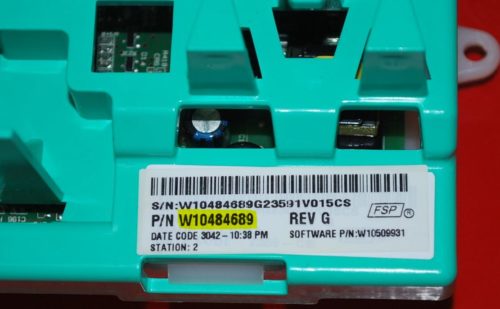Part # W10484689 Maytag Washer Main Electronic Control Board (used)