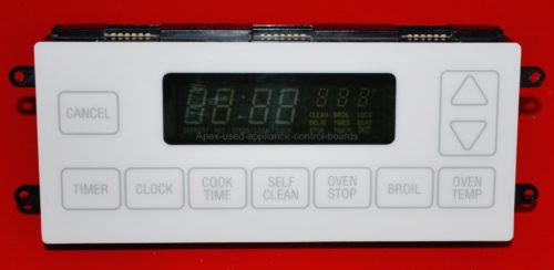 Part # 7601P262-60 | 74001319 - Maytag Oven Control Board (used, overlay good - White)