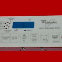 Part # WP6610454 | 6610314 | 8522478 | Whirlpool Oven Control Board (overlay fair - Bisque)