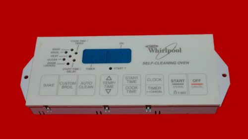 Part # WP6610454 | 6610314 | 8522478 | Whirlpool Oven Control Board (overlay fair - Bisque)