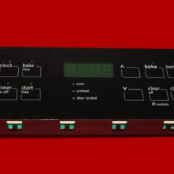 Part # 5304509983 | 316557101 | Frigidaire Gas Oven Control Board (overlay fair - Black)