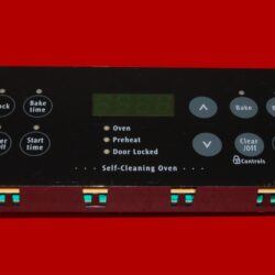 Part # 5304509983 | 316557101 | Frigidaire Gas Oven Control Board (overlay fair - Black)