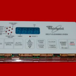 Part # WP6610457 | 6610312 | 8522491 | Whirlpool Oven Control Board (overlay fair - White)