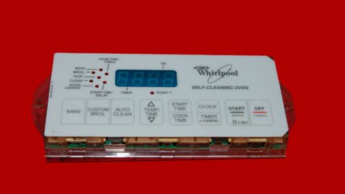 Part # WP6610457 | 6610312 | 8522491 | Whirlpool Oven Control Board (overlay fair - White)