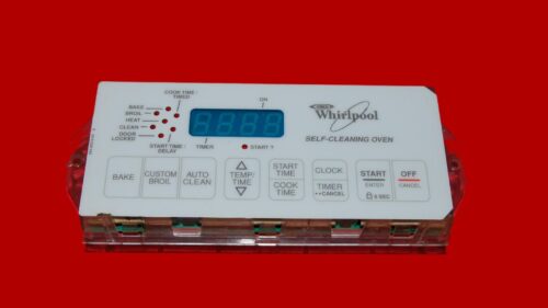 Part # WP6610457 | 6610312 | 8522491 | Whirlpool Oven Control Board (overlay fair - White)