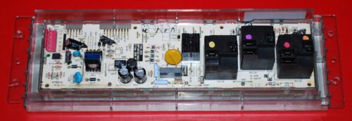 Part # WB27T10864, 191D3776P011 GE Oven Control Board (used, overlay good - Silver/Bronze)