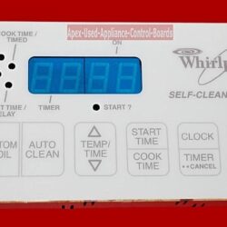 Part # WP6610454 | 6610314 | 8522478 | Whirlpool Oven Control Board (overlay fair - Bisque)