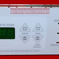 Part # WB27T10102 | 164D3762P002 | GE Oven Control Board (overlay fair - White)