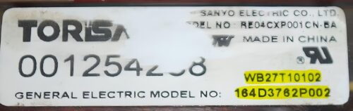 Part # WB27T10102 | 164D3762P002 | GE Oven Control Board (overlay fair - White)