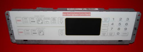 Part # 8507P154-60 Maytag Oven Electronic Control Board And Clock (used, overlay fair)