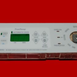 GE Oven Control Board WB27T10230 | 191D2818P002 | OEM Used Tested (overlay good - White)