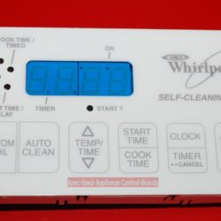 Part # 6610314, 8522478 Whirlpool Oven Electronic Control Board (used, overlay good)
