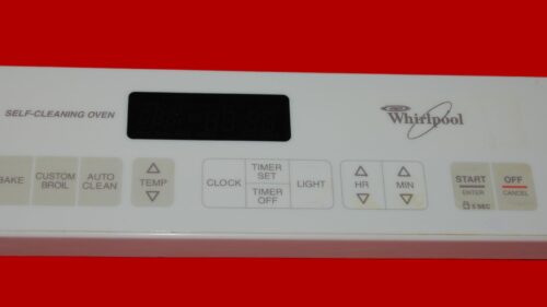 Part # WP6610316 | 6610317 | 8522481 | Whirlpool Oven Control Board (overlay fair - Bisque)