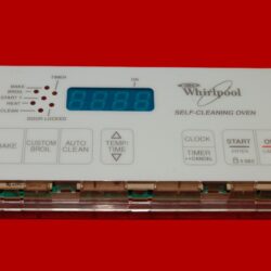 Whirlpool Gas Oven Control Board 6610318 | 8522506 | OEM Used Tested (overlay good - White)
