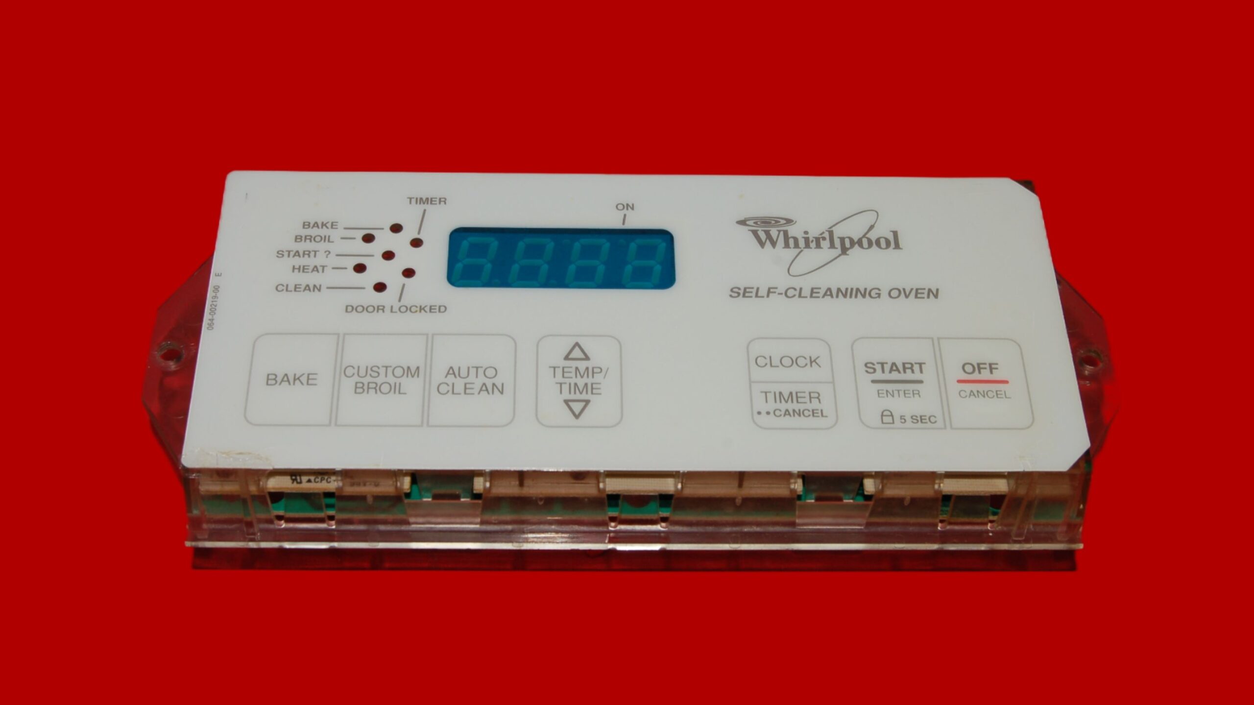 Whirlpool Gas Oven Control Board 6610318 | 8522506 | OEM Used Tested (overlay good - White)