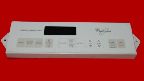 Whirlpool Oven Control Board 6610317 | 8522481 | OEM Used Tested (overlay fair - Bisque)