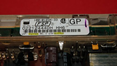 Whirlpool Gas Oven Control Board 6610318 | 8522506 | OEM Used Tested (overlay good - White)