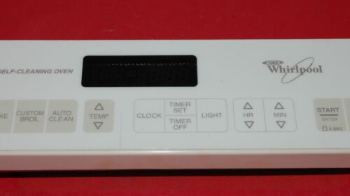 Whirlpool Oven Control Board 6610317 | 8522481 | OEM Used Tested (overlay fair - Bisque)