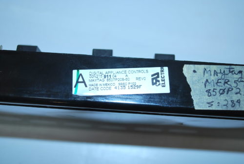 Part # 850P208-60 | 74008655 - Maytag Oven Control Board (used, overlay fair - Black)